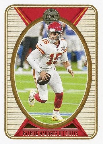 #44 Patrick Mahomes II - Kansas City Chiefs - 2022 Panini Legacy Football