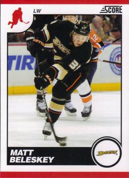 #44 Matt Beleskey - Anaheim Ducks - 2010-11 Score Hockey