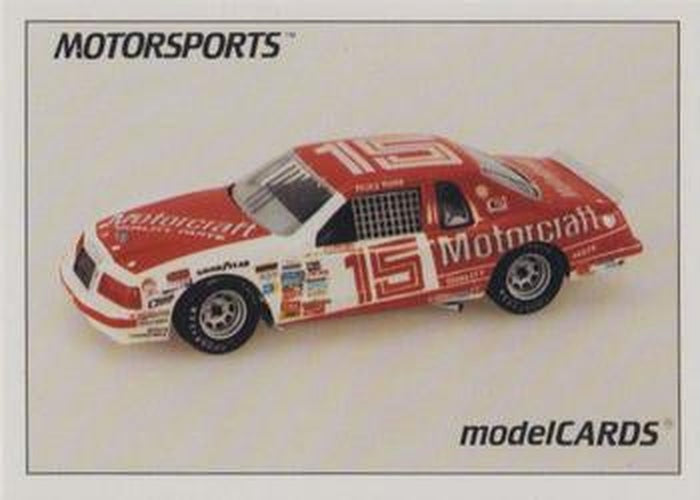 #44 Ricky Rudd - Bud Moore Engineering -1991 Motorsports Modelcards Racing