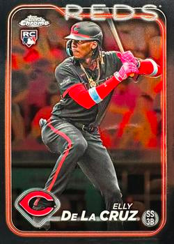 #44 Elly De La Cruz - Cincinnati Reds - 2024 Topps Chrome Baseball