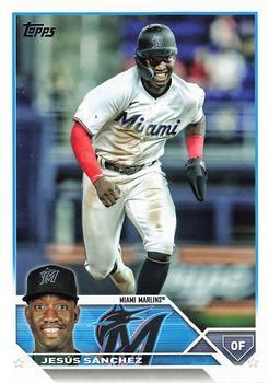 #44 Jesus Sanchez - Miami Marlins - 2023 Topps Baseball