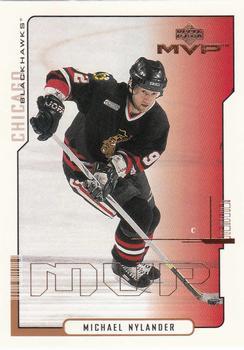 #44 Michael Nylander - Chicago Blackhawks - 2000-01 Upper Deck MVP Hockey