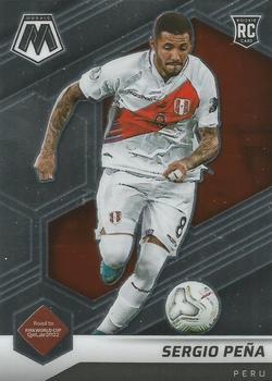 #44 Sergio Pena - Peru - 2021-22 Panini Mosaic Road to FIFA World Cup Soccer