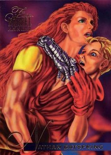 #44 Nathan Dayspring - 1995 Flair Marvel Annual