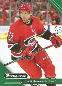 #44 Justin Williams - Carolina Hurricanes - 2017-18 Parkhurst Hockey