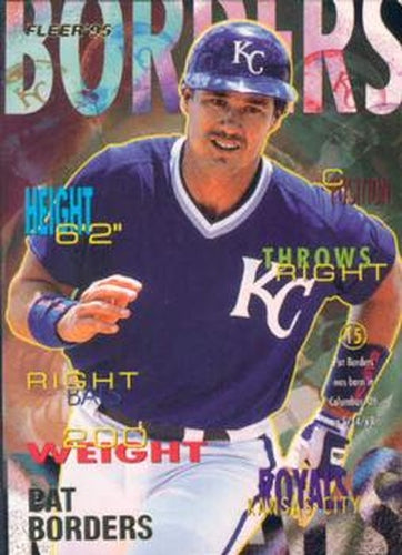 #U-44 Pat Borders - Kansas City Royals - 1995 Fleer Update Baseball