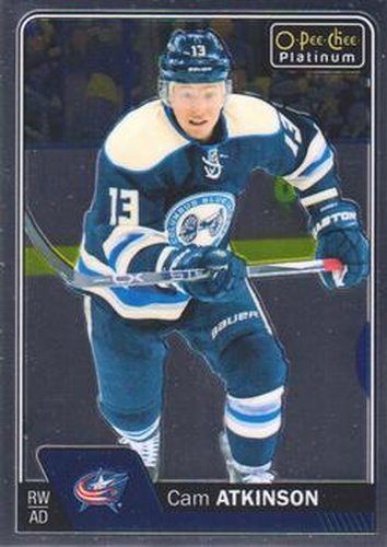 #44 Cam Atkinson - Columbus Blue Jackets - 2016-17 O-Pee-Chee Platinum Hockey
