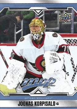 #44 Joonas Korpisalo - Ottawa Senators - 2024-25 Upper Deck MVP Hockey