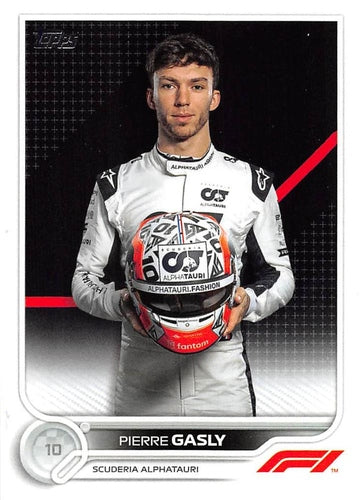 #44 Pierre Gasly - Scuderia AlphaTauri - 2022 Topps Formula 1 Racing