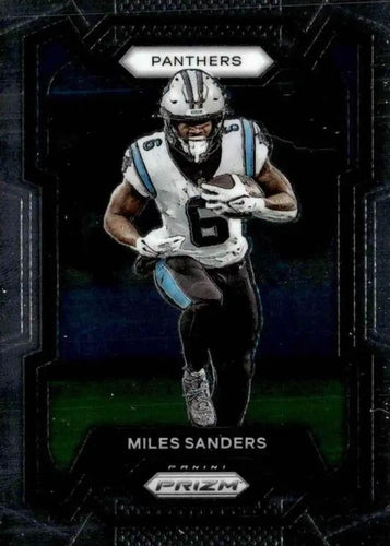 #44 Miles Sanders - Carolina Panthers - 2023 Panini Prizm Football