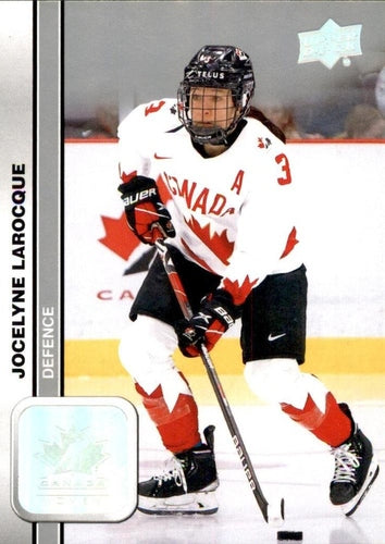 #44 Jocelyne Larocque - Canada - 2023 Upper Deck Team Canada Juniors Hockey