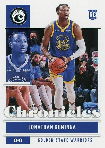 #44 Jonathan Kuminga - Golden State Warriors - 2021-22 Panini Chronicles Basketball