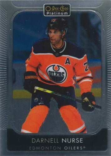 #44 Darnell Nurse - Edmonton Oilers - 2021-22 O-Pee-Chee Platinum Hockey