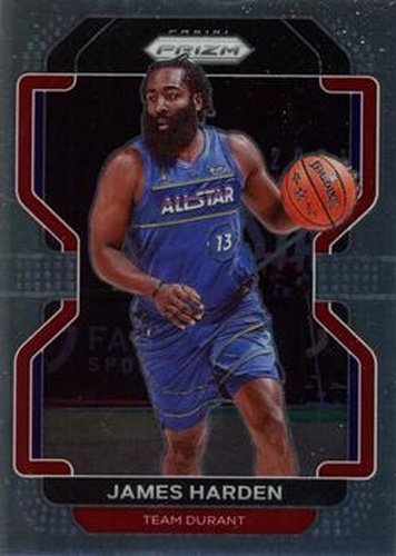 #44b James Harden - Brooklyn Nets - 2021-22 Panini Prizm Basketball