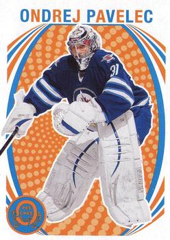 #450 Ondrej Pavelec - Winnipeg Jets - 2013-14 O-Pee-Chee - Retro Hockey