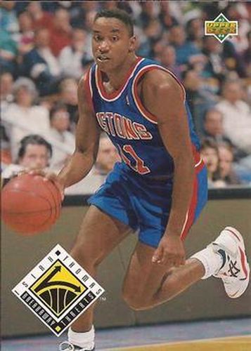 #450 Isiah Thomas - Detroit Pistons - 1993-94 Upper Deck Basketball