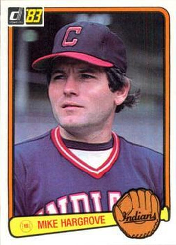 #450 Mike Hargrove - Cleveland Indians - 1983 Donruss Baseball