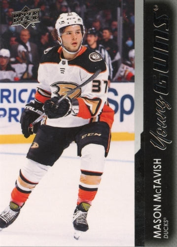 #451 Mason McTavish - Anaheim Ducks - 2021-22 Upper Deck Hockey