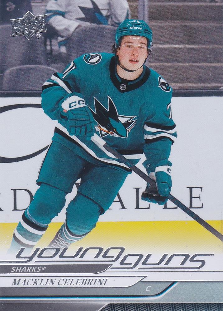 #451 Macklin Celebrini - San Jose Sharks - 2024-25 Upper Deck Hockey