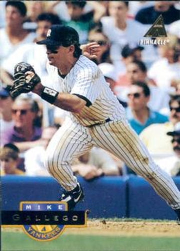 #451 Mike Gallego - New York Yankees - 1994 Pinnacle Baseball