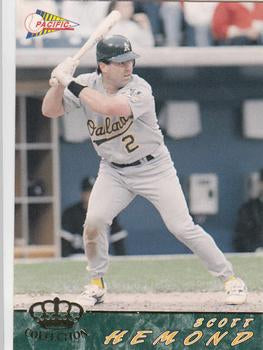 #451 Scott Hemond - Oakland Athletics - 1994 Pacific Baseball