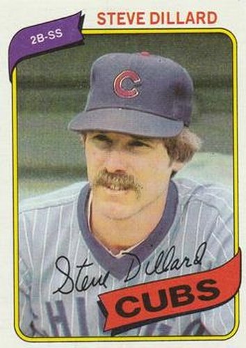#452 Steve Dillard - Chicago Cubs - 1980 Topps Baseball