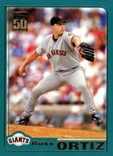 #453 Russ Ortiz - San Francisco Giants - 2001 Topps Baseball
