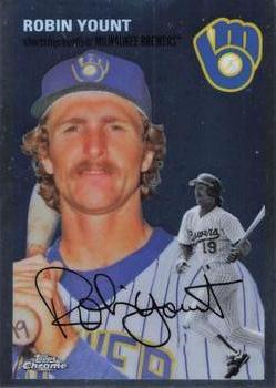 #453 Robin Yount - Milwaukee Brewers - 2023 Topps Chrome Platinum Anniversary Baseball