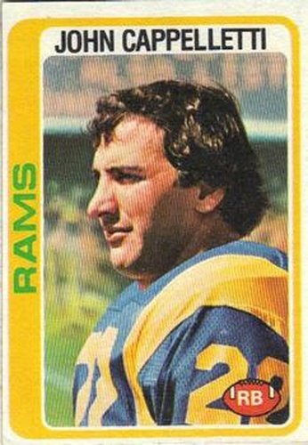 #453 John Cappelletti - Los Angeles Rams - 1978 Topps Football