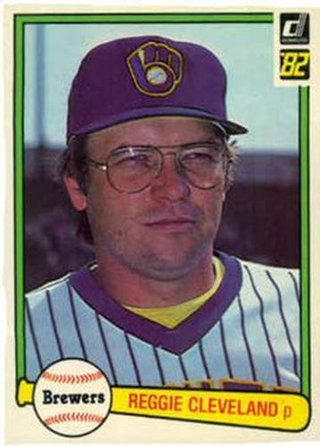 #456 Reggie Cleveland - Milwaukee Brewers - 1982 Donruss Baseball