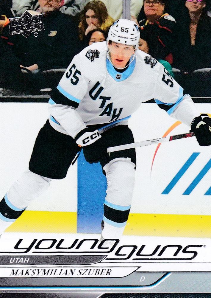#456 Maksymilian Szuber - Utah Hockeyub - 2024-25 Upper Deck Hockey