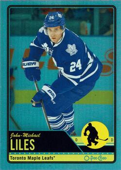 #456 John-Michael Liles - Toronto Maple Leafs - 2012-13 O-Pee-Chee - Rainbow Hockey