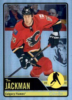 #457 Tim Jackman - Calgary Flames - 2012-13 O-Pee-Chee - Rainbow Hockey