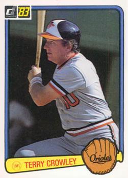 #457 Terry Crowley - Baltimore Orioles - 1983 Donruss Baseball