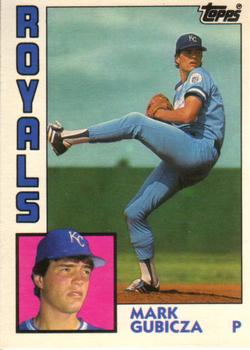 #45T Mark Gubicza - Kansas City Royals - 1984 Topps Traded Baseball