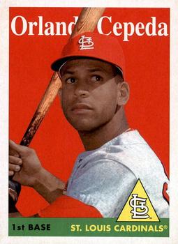 #45 Orlando Cepeda - St. Louis Cardinals - 2019 Topps Archives Baseball