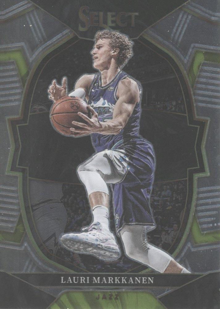 #45 Lauri Markkanen - Utah Jazz - 2022-23 Panini Select Basketball