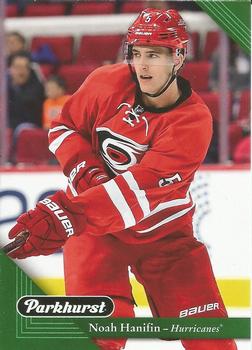 #45 Noah Hanifin - Carolina Hurricanes - 2017-18 Parkhurst Hockey