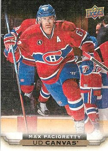 #C45 Max Pacioretty - Montreal Canadiens - 2015-16 Upper Deck - UD Canvas Hockey