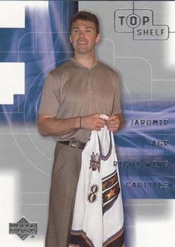 #45 Jaromir Jagr - Washington Capitals - 2001-02 Upper Deck Top Shelf Hockey