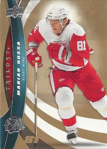 #45 Marian Hossa - Chicago Blackhawks - 2009-10 Upper Deck Trilogy Hockey