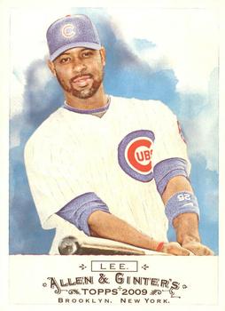 #45 Derrek Lee - Chicago Cubs - 2009 Topps Allen & Ginter Baseball