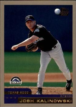 #T45 Josh Kalinowski - Colorado Rockies - 2000 Topps Traded & Rookies Baseball