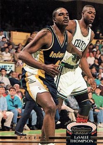 #45 LaSalle Thompson - Indiana Pacers - 1992-93 Stadium Club Basketball