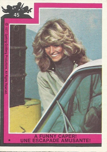 #45 A Funny Caper! - 1977 O-Pee-Chee Charlie's Angels