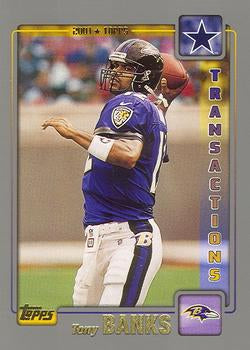#45 Tony Banks - Dallas Cowboys - 2001 Topps Football