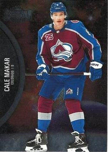 #45 Cale Makar - Colorado Avalanche - 2021-22 Skybox Metal Universe Hockey