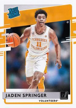 #45 Jaden Springer - Tennessee Volunteers - 2021 Panini Chronicles Draft Picks Basketball