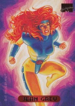 #45 Jean Grey - 1994 Fleer Marvel Masterpieces Hildebrandt Brothers