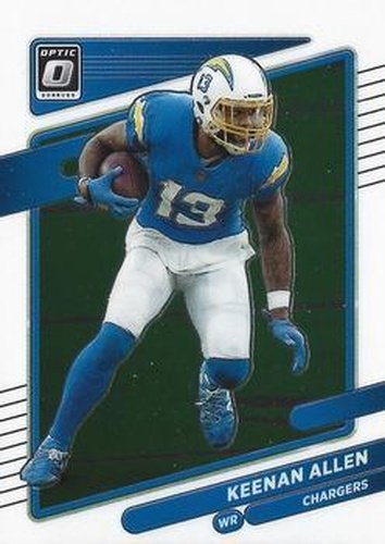 #45 Keenan Allen - Los Angeles Chargers - 2021 Donruss Optic Football